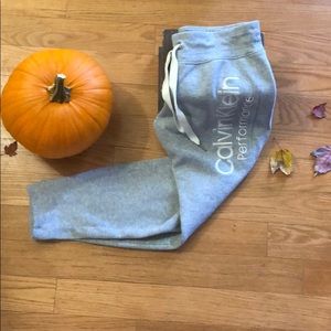 Calvin Klein straight leg sweat pant